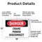 Signmission Safety Culture Sign, 18 in Width, Aluminum, Rectangle OS-2PACK-DS-A-1218-L-2076 - alternate 4